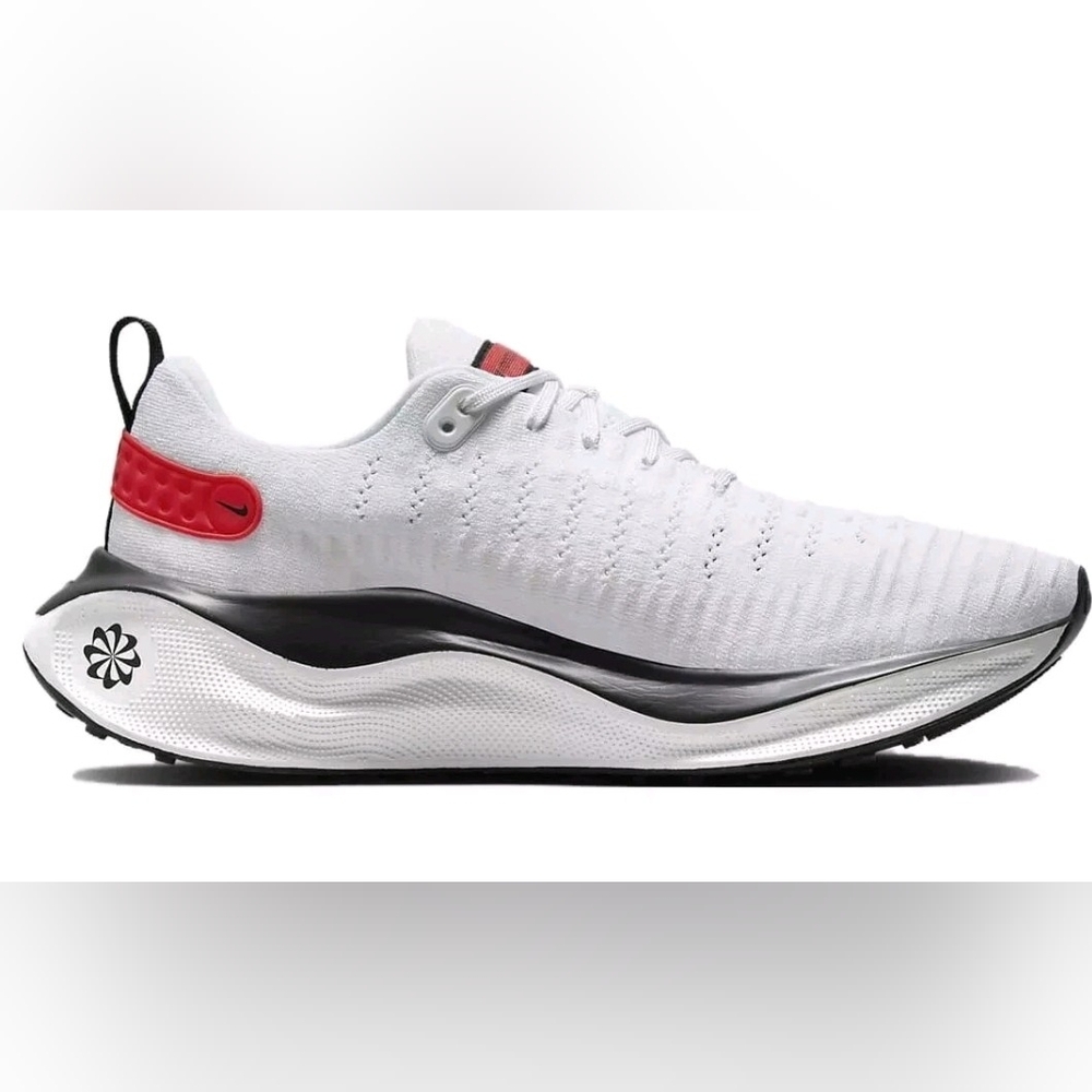 Nike ReactX Infinity Run 4 'White Light Crimson DR2665-100 Women's Shoes New - Picture 3 of 15